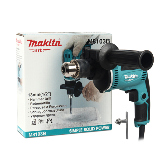 MAKITA สว่านกระแทกไฟฟ้า ขนาด 13 มม. (1/2 นิ้ว) กำลังไฟ 430 วัตต์ รุ่น M8103B