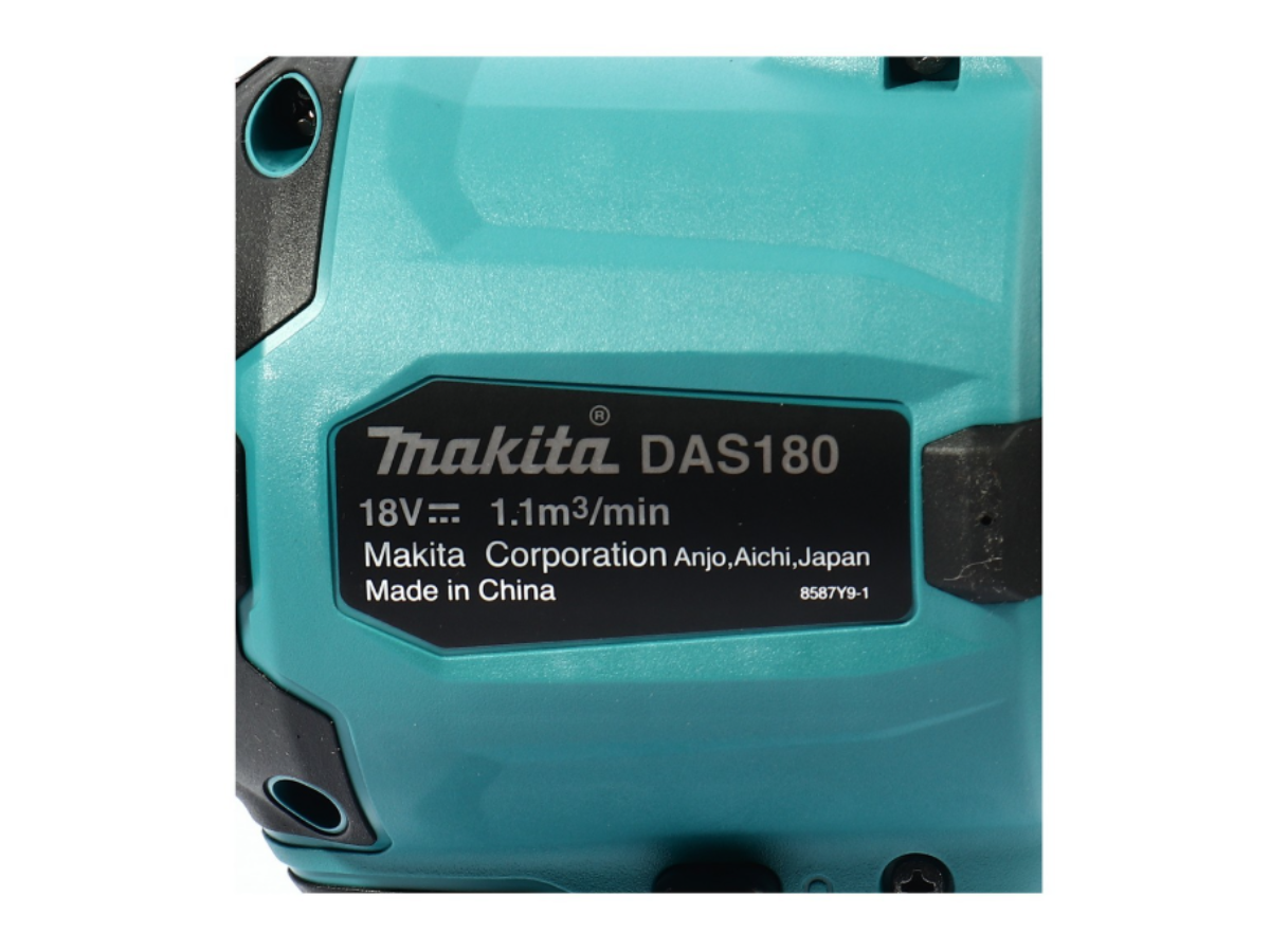 MAKITA เครื่องเป่าลมมือถือ (ปืน) ไร้สาย 18 โวลต์ รุ่น DAS180Z