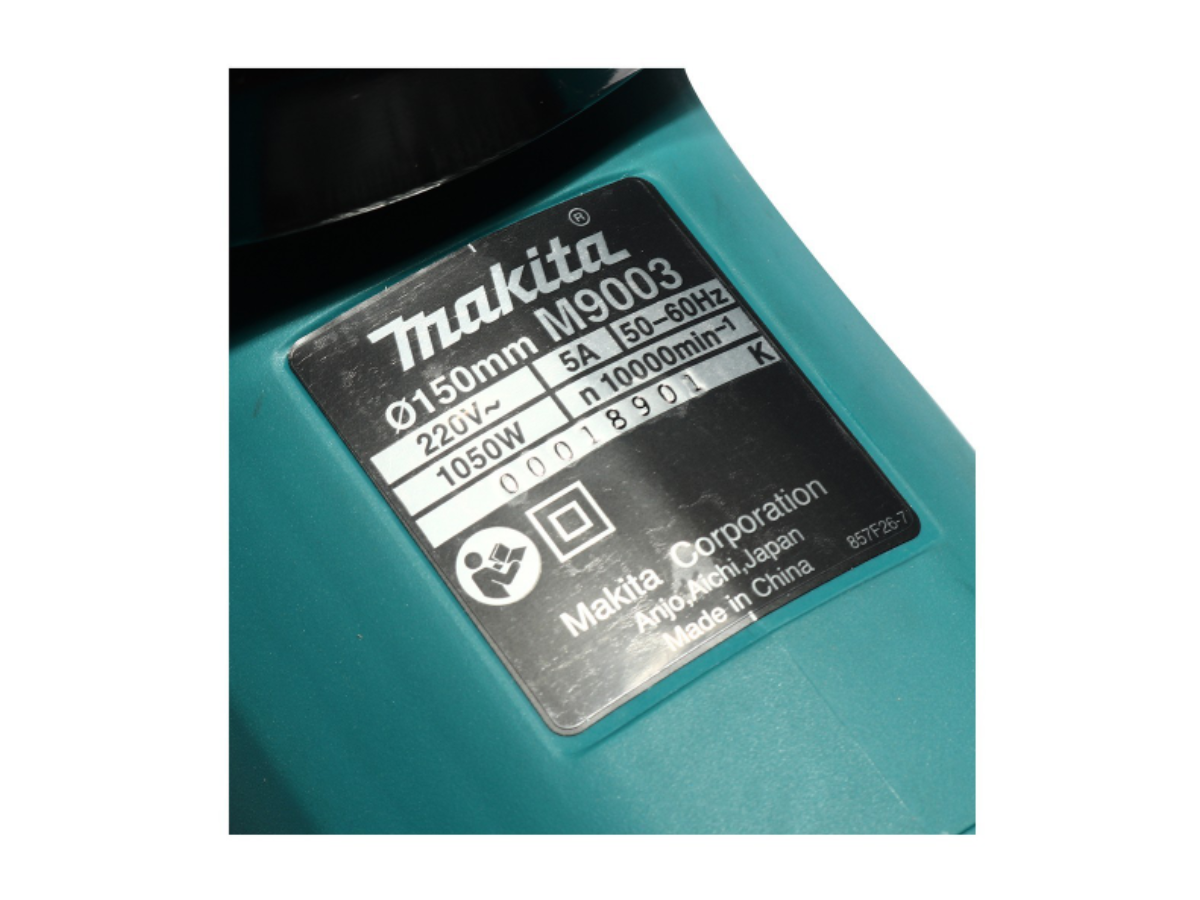 MAKITA เครื่องเจียรไฟฟ้า ขนาด 6 นิ้ว กำลังไฟ 1,050 วัตต์ รุ่น M9003B