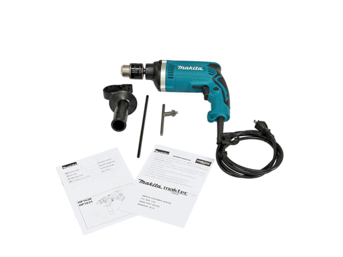 MAKITA สว่านกระแทกไฟฟ้า ขนาด 16 มม. (5/8 นิ้ว) กำลังไฟ 710 วัตต์ รุ่น HP-1630