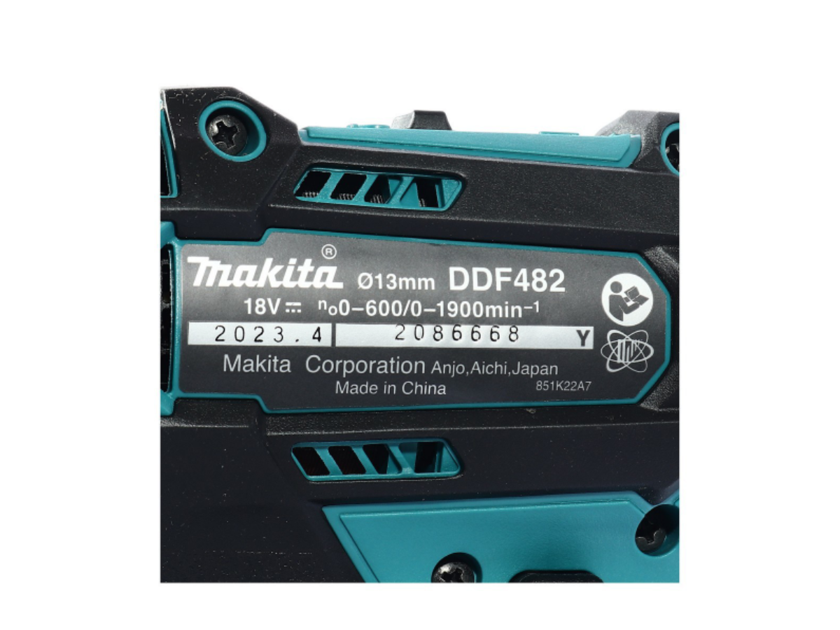MAKITA สว่านไขควงไร้สาย 18 โวลต์ ขนาด 1/2 นิ้ว รุ่น DDF482Z