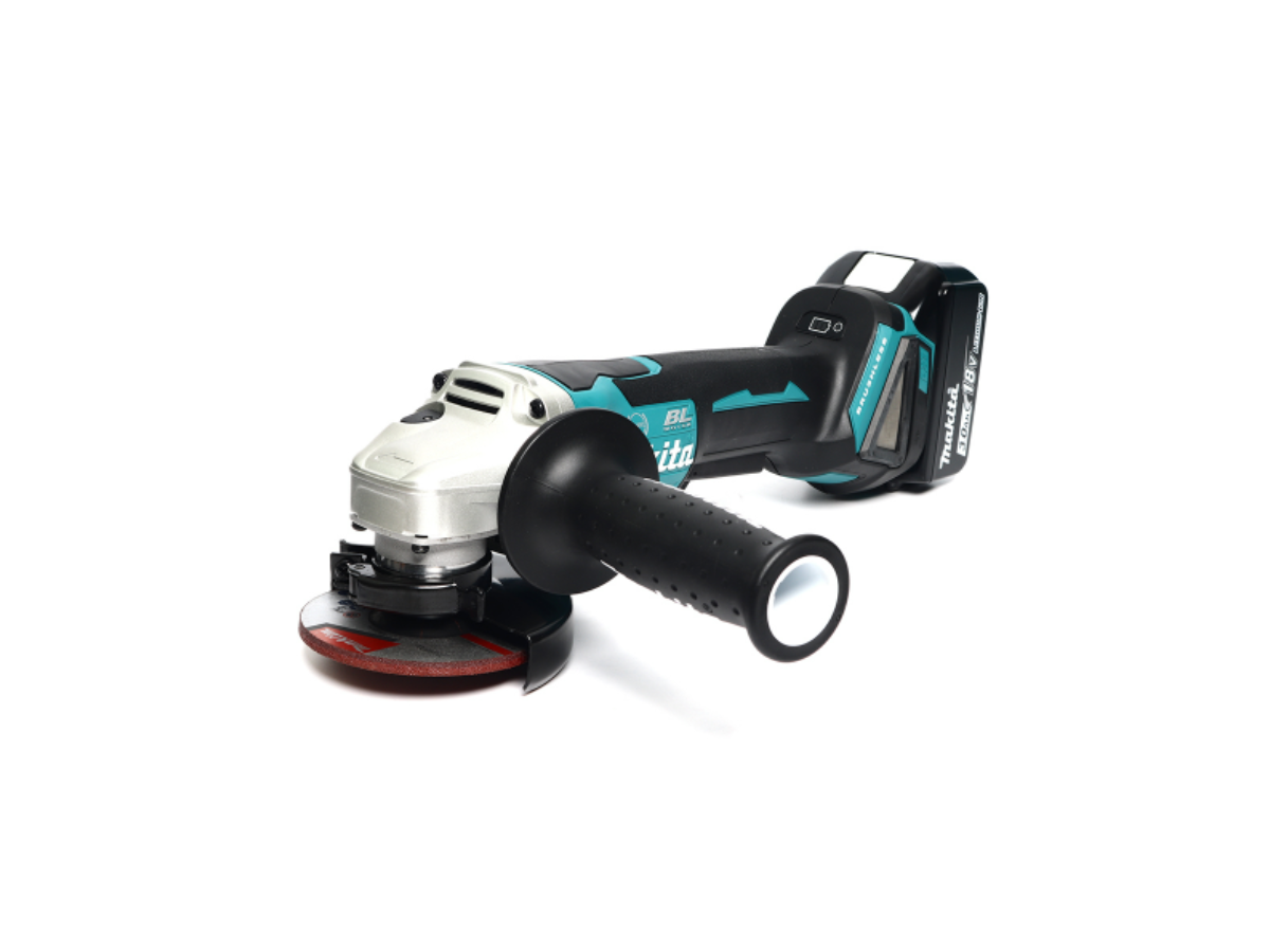 MAKITA เครื่องเจียไร้สาย 18 โวลต์ ขนาด 4 นิ้ว รุ่น DGA408RFE