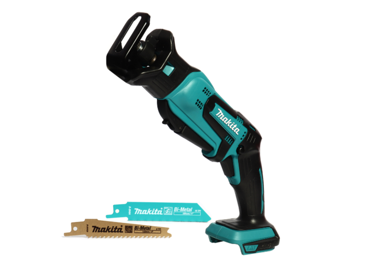 MAKITA เลื่อยชักไร้สาย 18 โวลต์ รุ่น DJR183Z ความยาวช่วงชัก 1/2 นิ้ว ไม่รวมแบตเตอรี่-แท่นชาร์จ