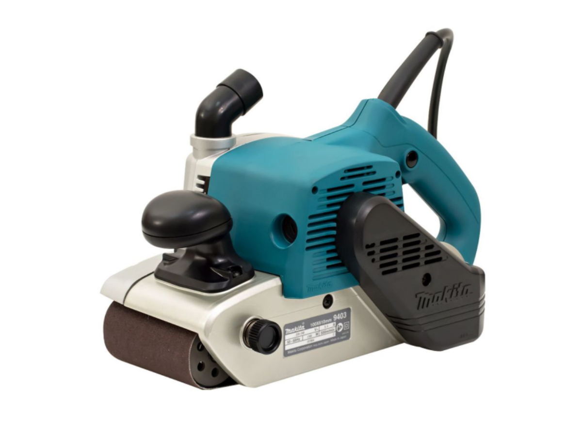 MAKITA เครื่องขัดกระดาษทรายสายพาน ขนาด 4 X 24 นิ้วกำลังไฟ 1,200 วัตต์ รุ่น 9403