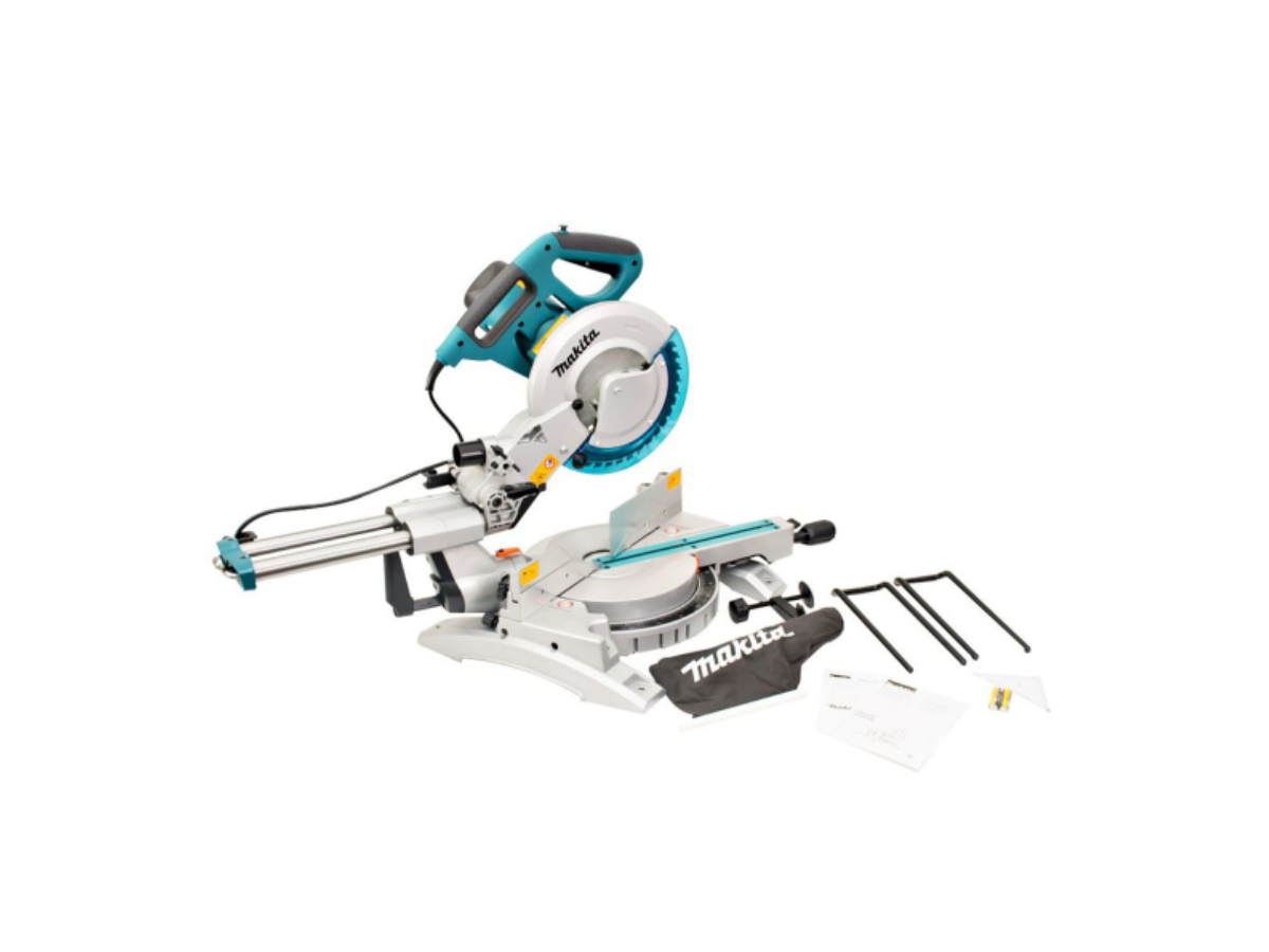 MAKITA แท่นตัดสไลท์องศา ขนาด 10-1/4 นิ้ว (255 มม.) กำลังไฟ 1,430 วัตต์ รุ่น LS-1018L