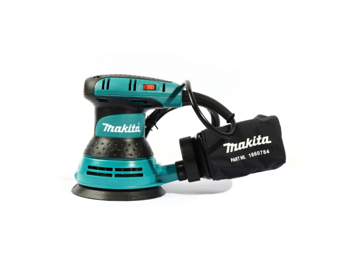 MAKITA เครื่องขัดกระดาษทรายกลมสั่นสุ่ม ขนาด 5 นิ้ว (125 มม.) กำลังไฟ 300 วัตต์ รุ่น BO-5031 