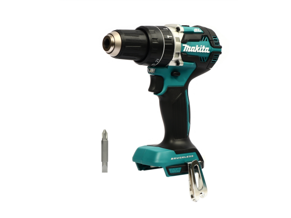 MAKITA สว่านกระแทกไร้สาย 18 โวลต์ ขนาด 13 มม. (1/2 นิ้ว) รุ่น DHP484Z