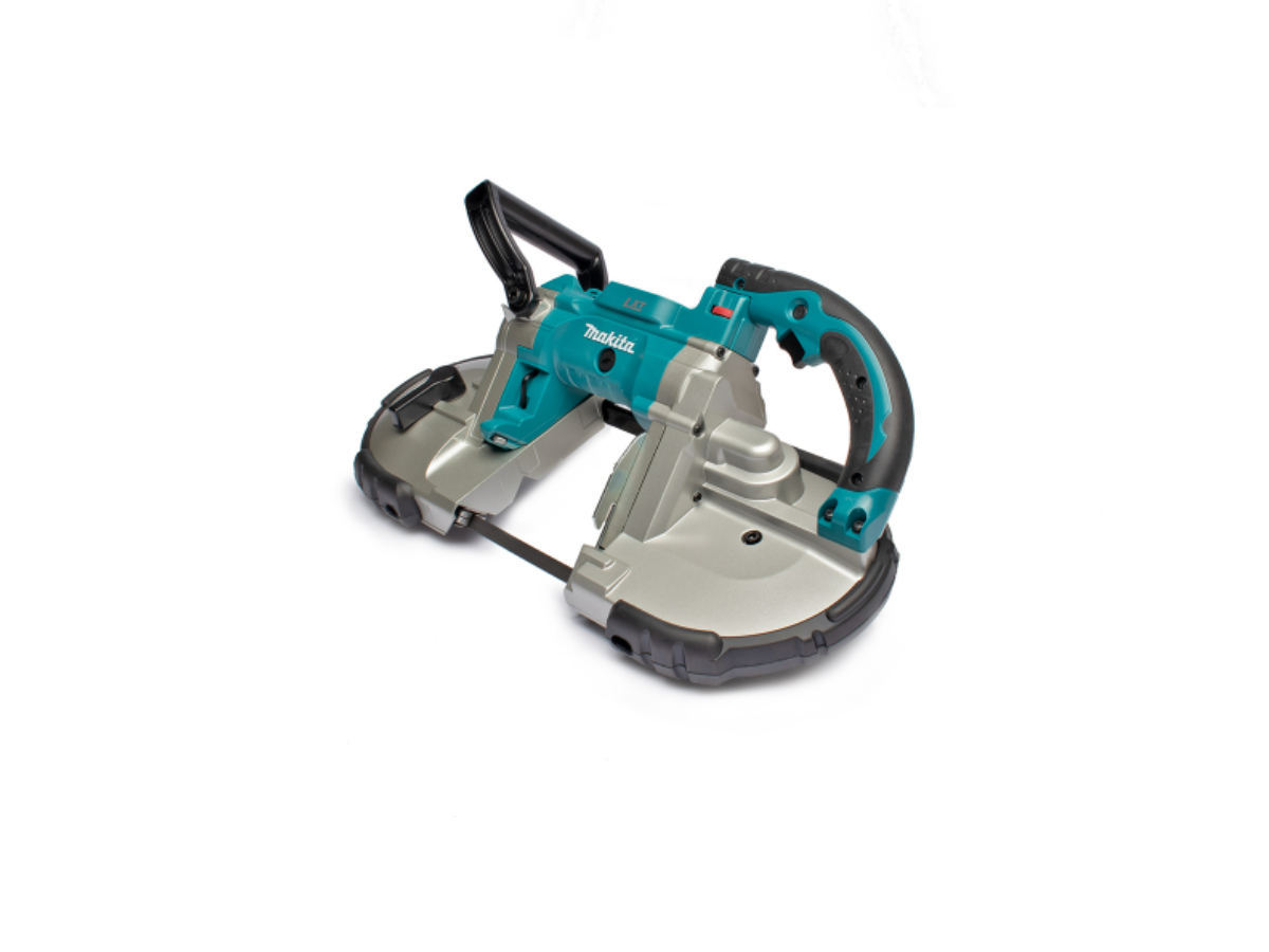 MAKITA เลื่อยสายพานไร้สาย 18 โวลต์ ขนาด 120 มม. (4-3/4 นิ้ว) รุ่น DPB180Z ปรับความเร็วได้