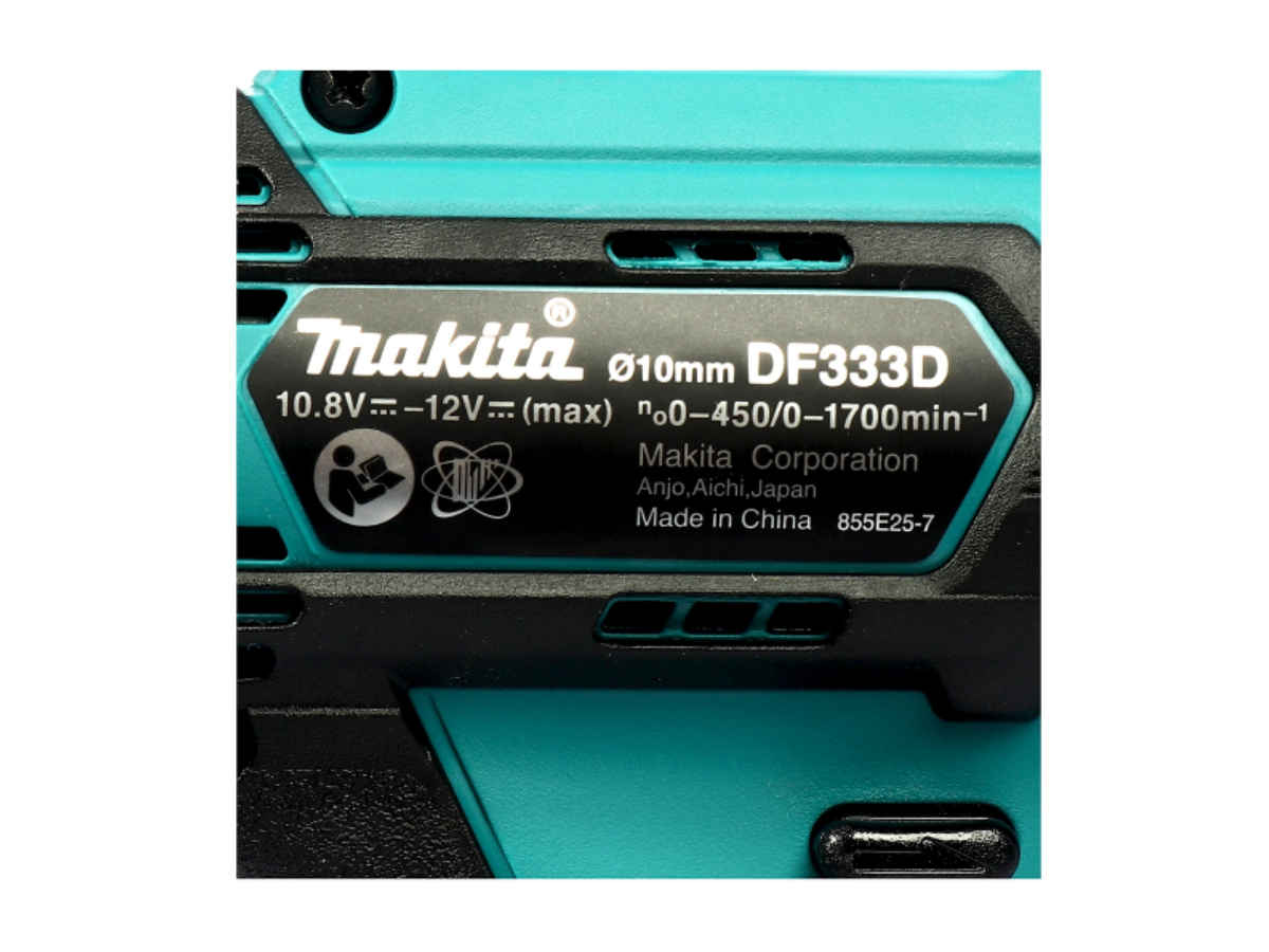MAKITA สว่านไขควงไร้สาย 12 โวลต์ ขนาด 3/8 นิ้ว รุ่น DF333DZ