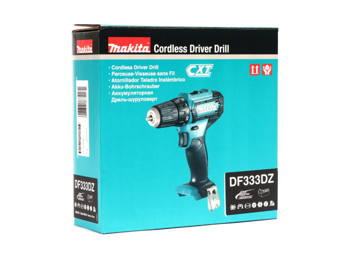 MAKITA สว่านไขควงไร้สาย 12 โวลต์ ขนาด 3/8 นิ้ว รุ่น DF333DZ