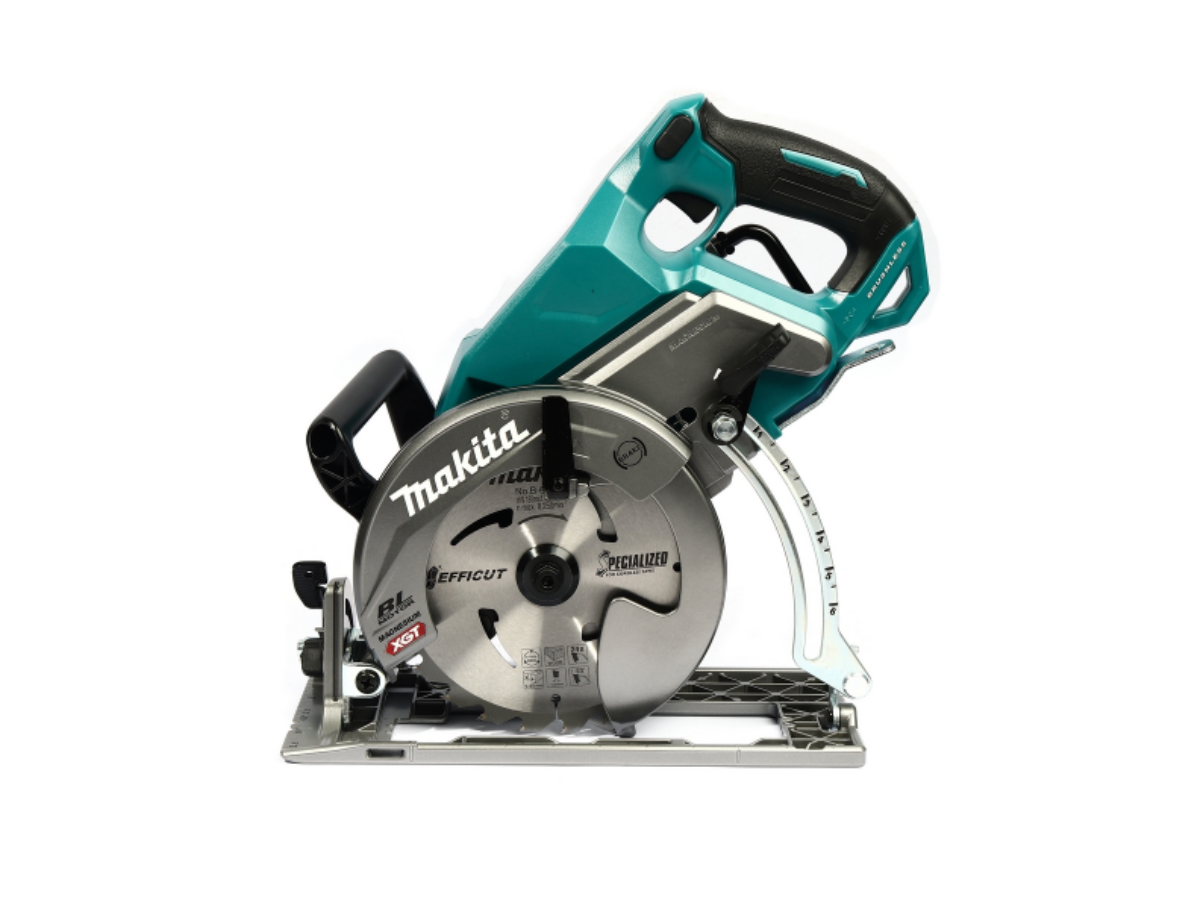 MAKITA เลื่อยวงเดือน 40 โวลต์ ขนาด 7 นิ้ว รุ่น RS001GM101 ความเร็วรอบตัวเปล่า 6,400 รอบ/นาที