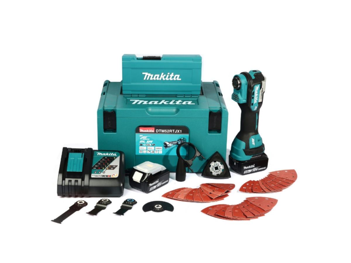 MAKITA เครื่องมืออเนกประสงค์ไร้สาย 18 โวลต์ รุ่น DTM52RTJX1 