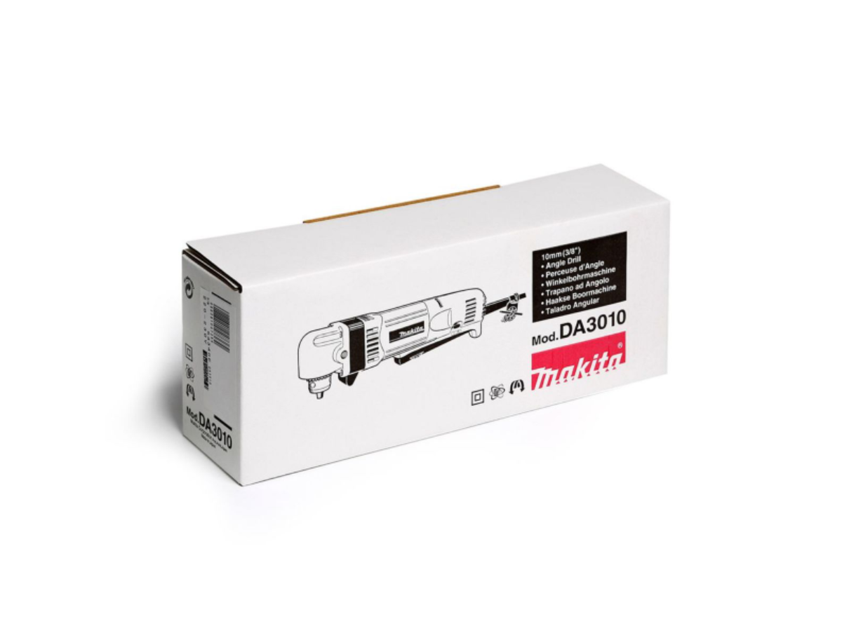MAKITA สว่านหัวงอไฟฟ้า ขนาด 3/8 นิ้ว กำลังไฟ 450 วัตต์ รุ่น DA-3010