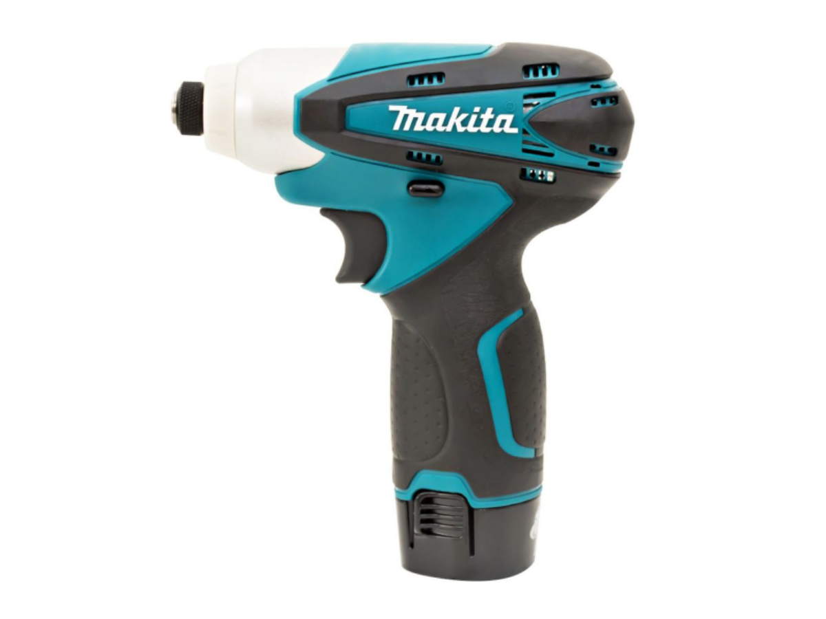 MAKITA สว่านไขควงกระแทกไร้สาย 10.8 โวลต์ 1/4 นิ้ว รุ่น TD090DWE