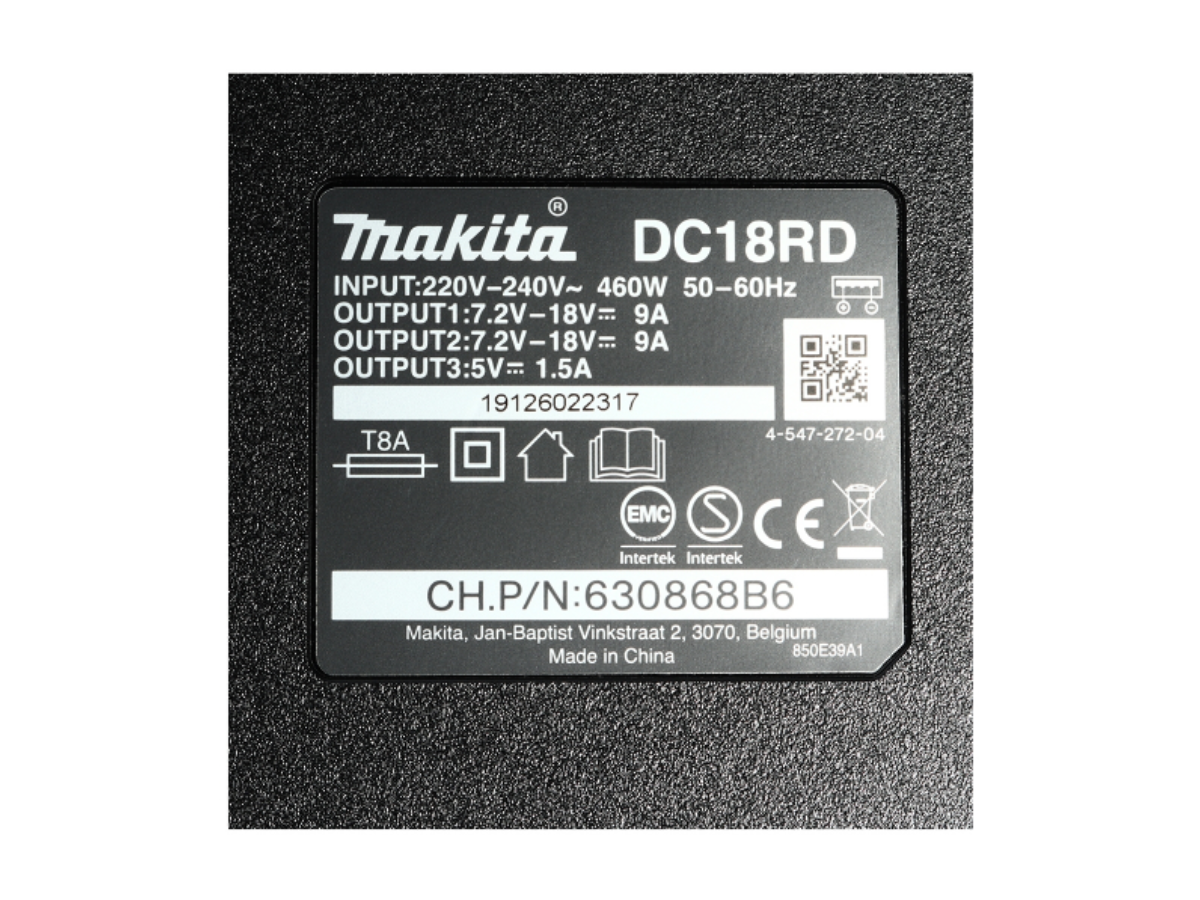 MAKITA ชุดแบตเตอรี่และแท่นชาร์จ 18 โวลต์ รุ่น MKP3PT184 