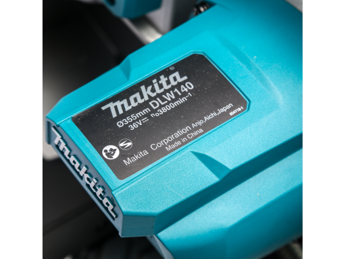 MAKITA เครื่องตัดไร้สาย 36 โวลต์ ขนาด 14 นิ้ว รุ่น DLW140Z ไม่รวมแบตเตอรี่และแท่นชาร์จ