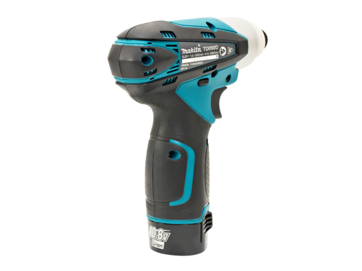 MAKITA สว่านไขควงกระแทกไร้สาย 10.8 โวลต์ 1/4 นิ้ว รุ่น TD090DWE