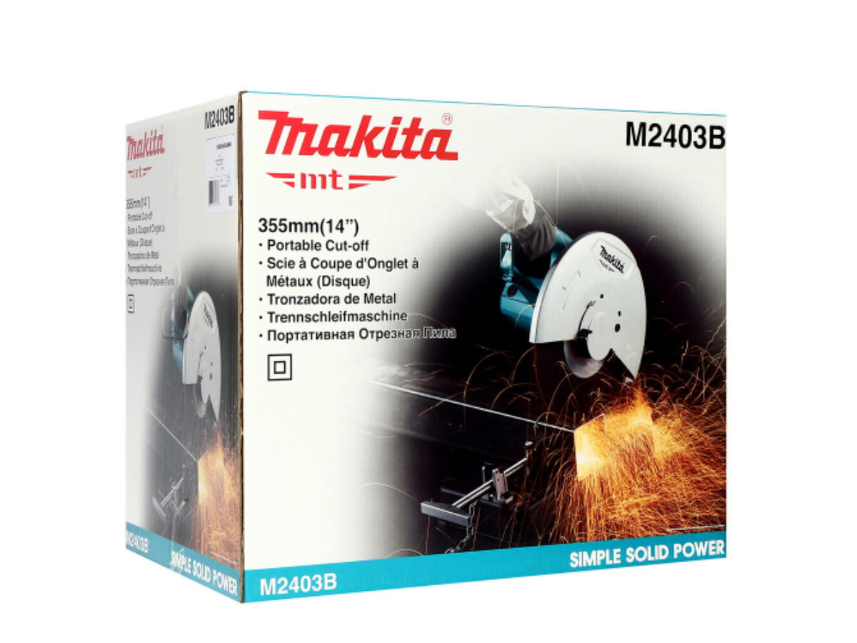 MAKITA เครื่องตัดไฟฟ้า ขนาด 14 นิ้ว (355 มม.) กำลังไฟ 2,200 วัตต์ รุ่น M2403B