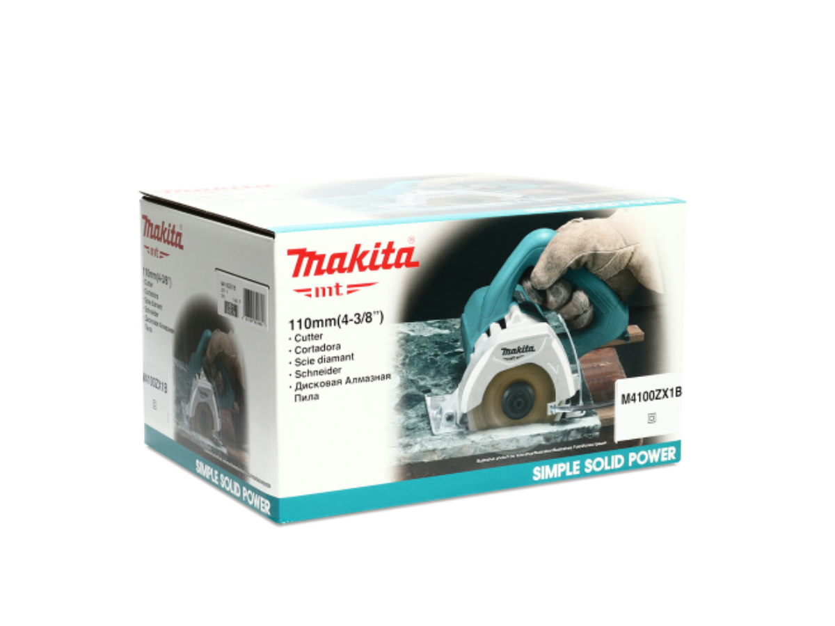MAKITA เครื่องตัดไฟฟ้า ขนาด 4 นิ้ว (110 มม.) กำลังไฟ 1,200 วัตต์ รุ่น M4100ZX1B