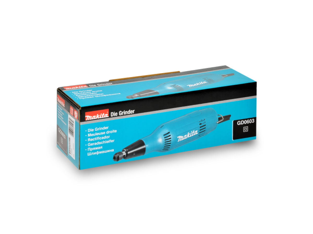 MAKITA เครื่องเจียรแกนไฟฟ้า 6 มม. (1/4 นิ้ว ) กำลังไฟ 240 วัตต์ รุ่น GD-0603