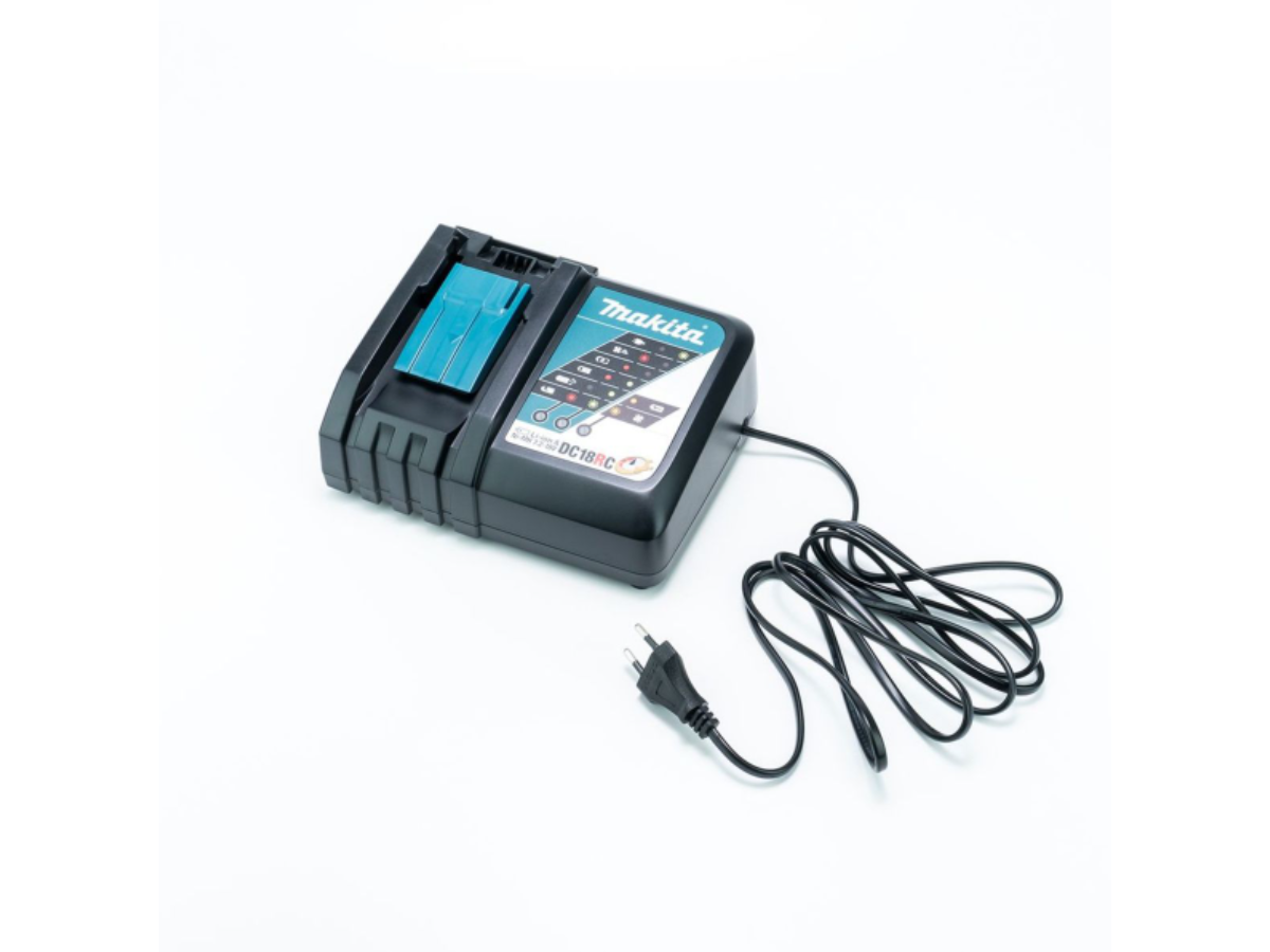MAKITA เครื่องชาร์จแบตเตอรี่ 18 โวลต์ (ชาร์จเร็ว) รุ่น DC18RC กำลังไฟ 240 วัตต์ 