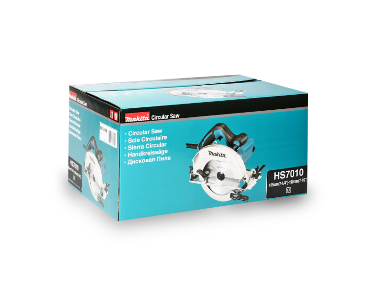 MAKITA เลื่อยวงเดือน ขนาด 7 นิ้ว (185 - 190 มม.) กำลังไฟ 1,600 วัตต์ รุ่น HS7010