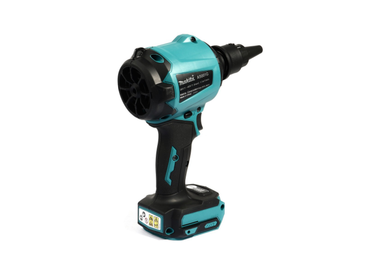 MAKITA เครื่องเป่าลมมือถือไร้สาย 40 โวลต์ รุ่น AS001GZ แรงดันลมสูงสุด 10.3 KPA ไม่รวมแบตเตอรี่-แท่นชาร์จ