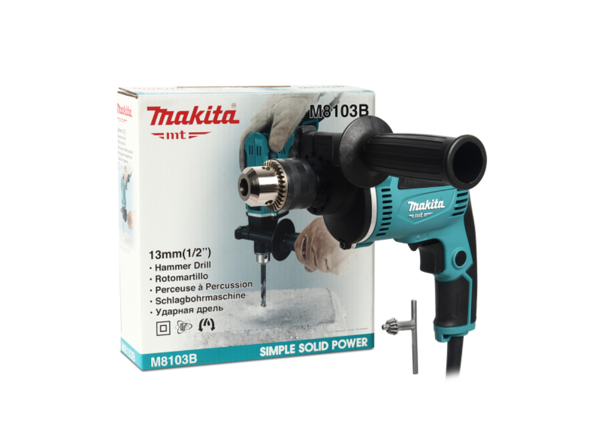 MAKITA สว่านกระแทกไฟฟ้า ขนาด 13 มม. (1/2 นิ้ว) กำลังไฟ 430 วัตต์ รุ่น M8103B