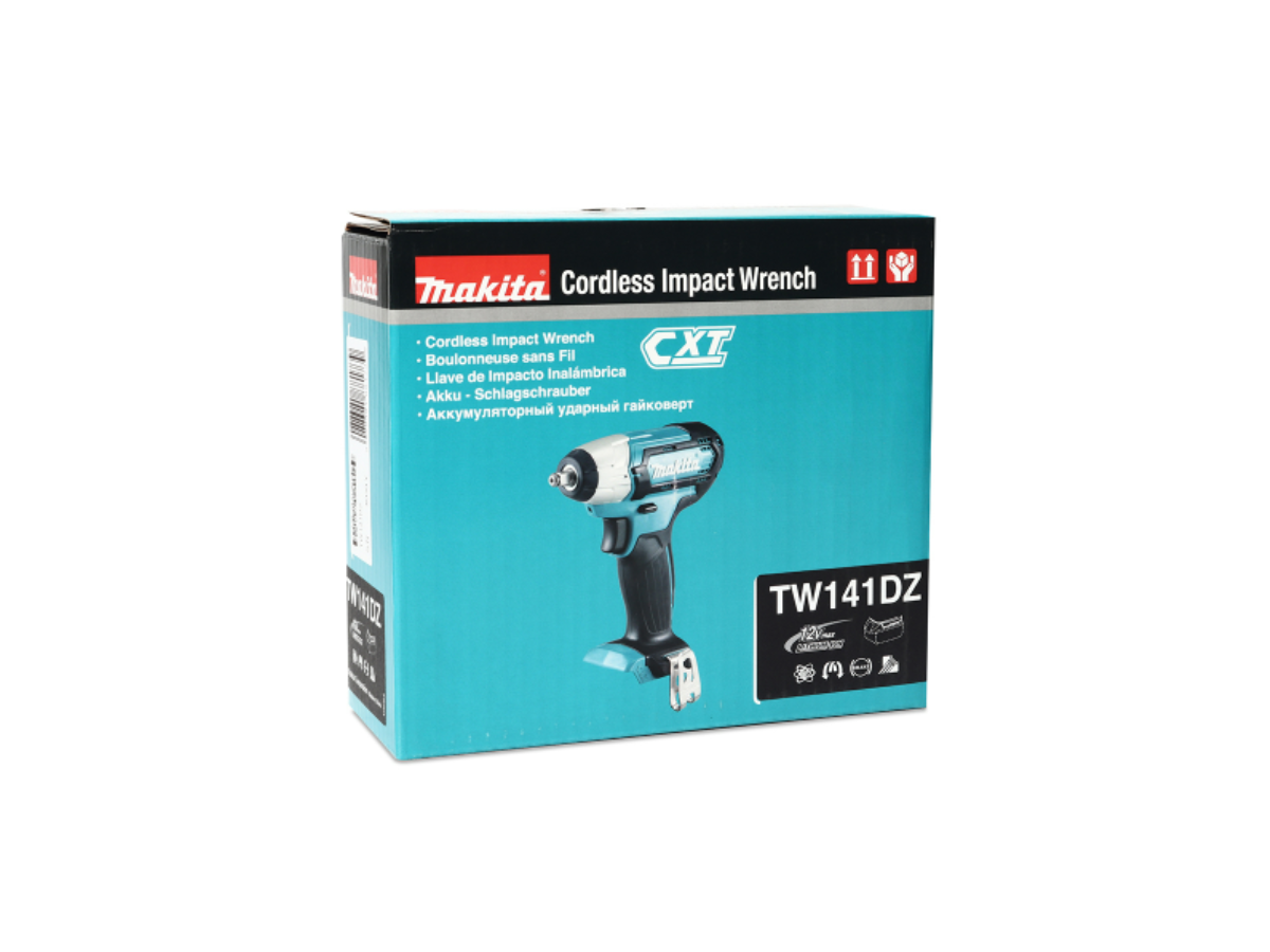 MAKITA เครื่องขันบล๊อกไร้สาย 12 โวลต์ 1/2 นิ้ว รุ่น TW141DZ แรงบิดสูงสุด 145 นิวตันเมตร 