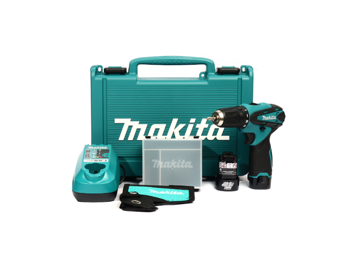 MAKITA สว่านไขควงไร้สาย 10.8 ขนาด โวลต์ 3/8 นิ้ว รุ่น DF330DWE