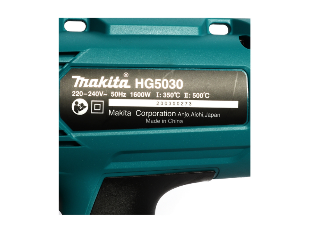 MAKITA เครื่องเป่าลมร้อนไฟฟ้า กำลังไฟ 1,600 วัตต์ รุ่น HG5030 