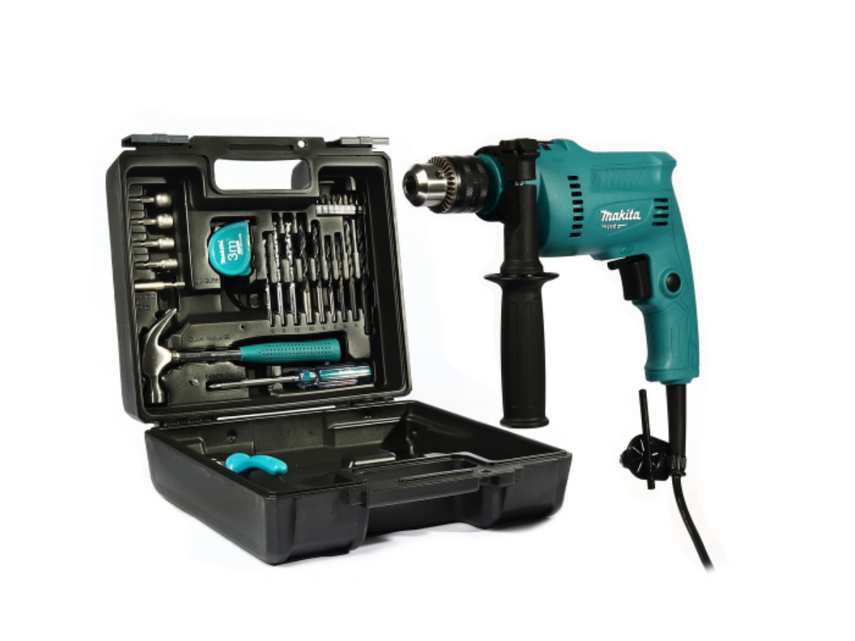 MAKITA สว่านกระแทกไฟฟ้า ขนาด 16 มม. กำลังไฟ 500 วัตต์ รุ่น M0801KX3B