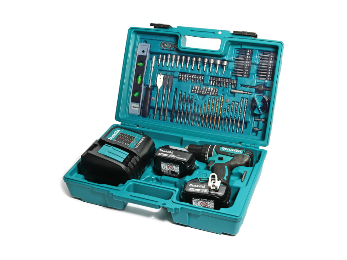 MAKITA สว่านกระแทกไร้สาย 18 โวลต์ ขนาด 13 มม. (1/2 นิ้ว) รุ่น DHP482SFX7