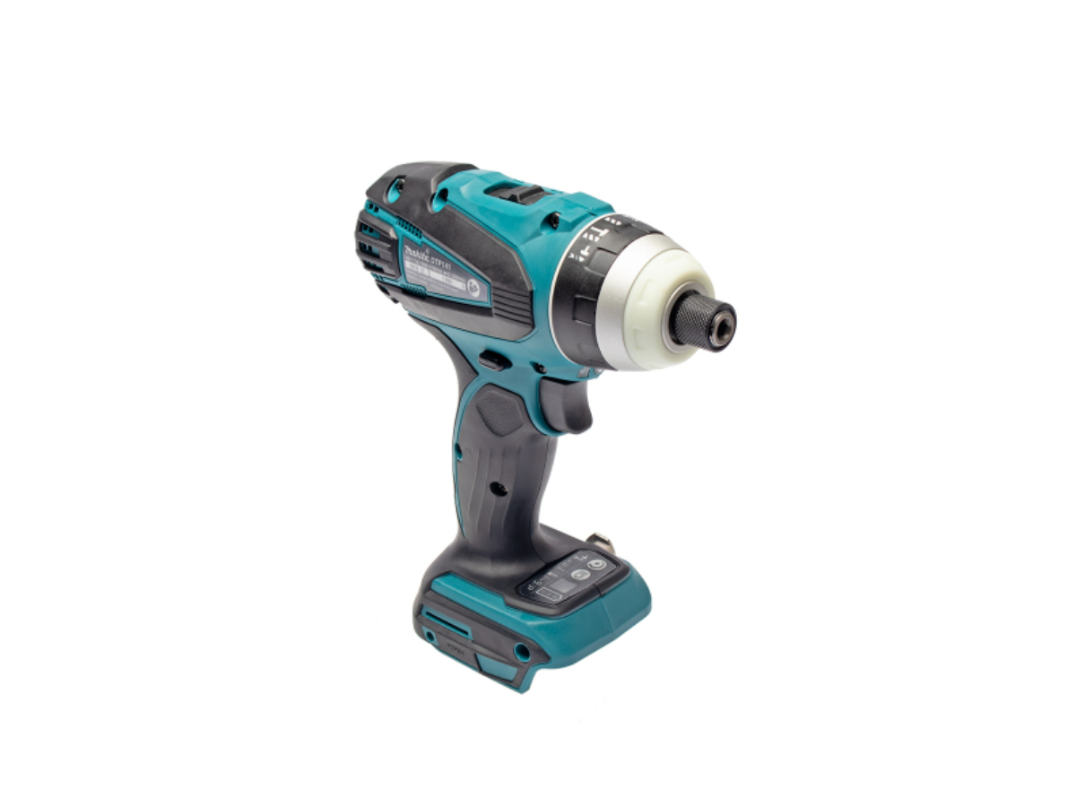 MAKITA สว่านไขควงกระแทกไร้สาย 4 โหมด 18 โวลต์ 1/4 นิ้ว รุ่น DTP141Z แรงบิดสูงสุด 150 นิวตันเมตร ไม่รวมแบตเตอรี่และแท่นชาร์จ