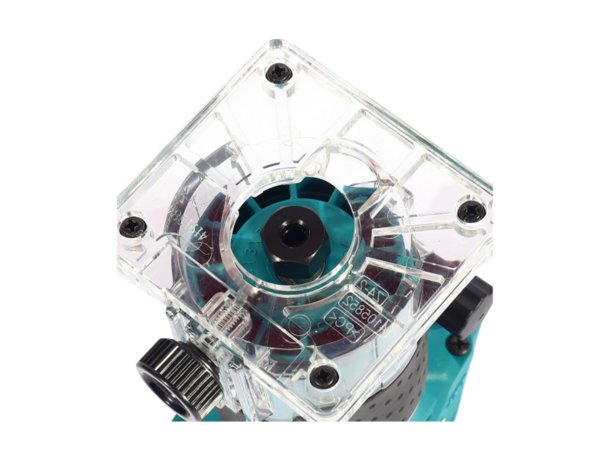 MAKITA เครื่องทริมเมอร์ไร้สาย 18 โวลต์ ขนาด 6 มม. (1/4 นิ้ว) รุ่น DRT52Z