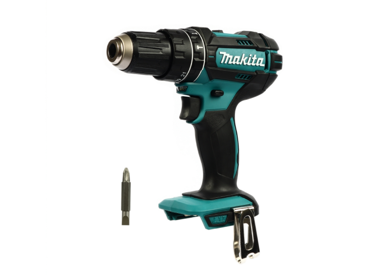 MAKITA สว่านกระแทกไร้สาย 18 โวลต์ ขนาด 13 มม. (1/2 นิ้ว) รุ่น DHP482Z