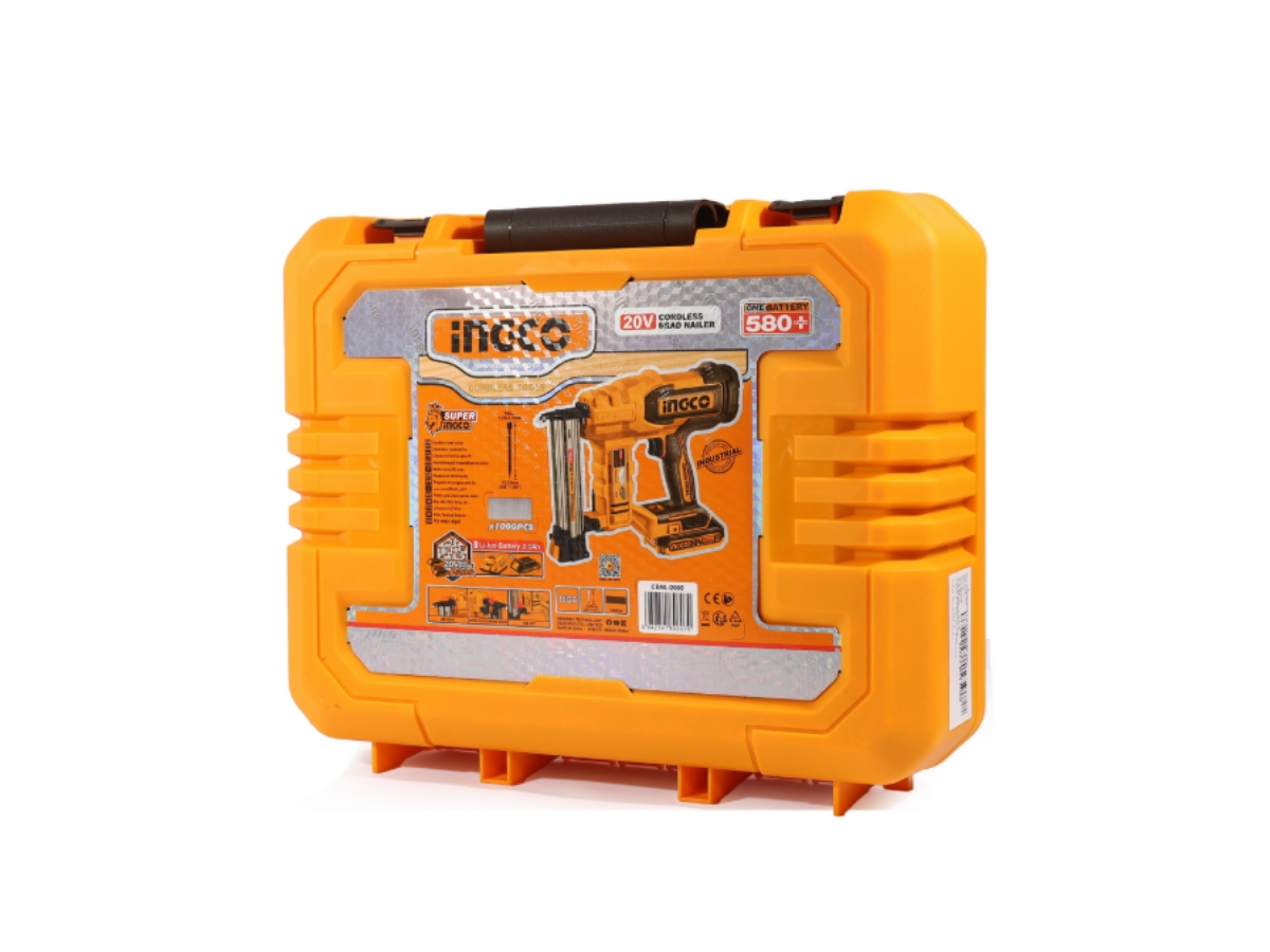 INGCO เครื่องยิงตะปูไร้สาย 20V รุ่น CBNLI2008 
