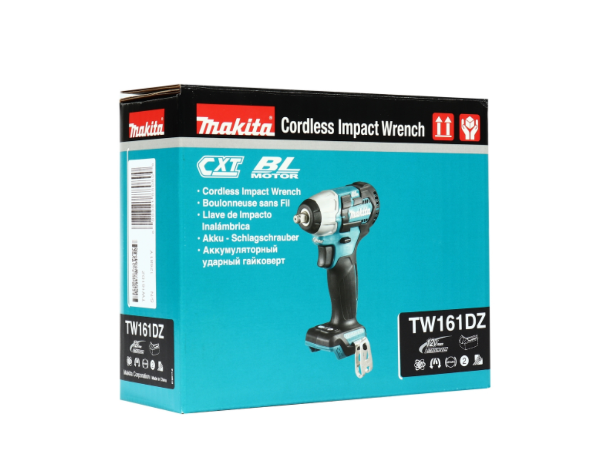 MAKITA เครื่องขันบล๊อกไร้สาย 12 โวลต์ 1/2 นิ้ว รุ่น TW161DZ
