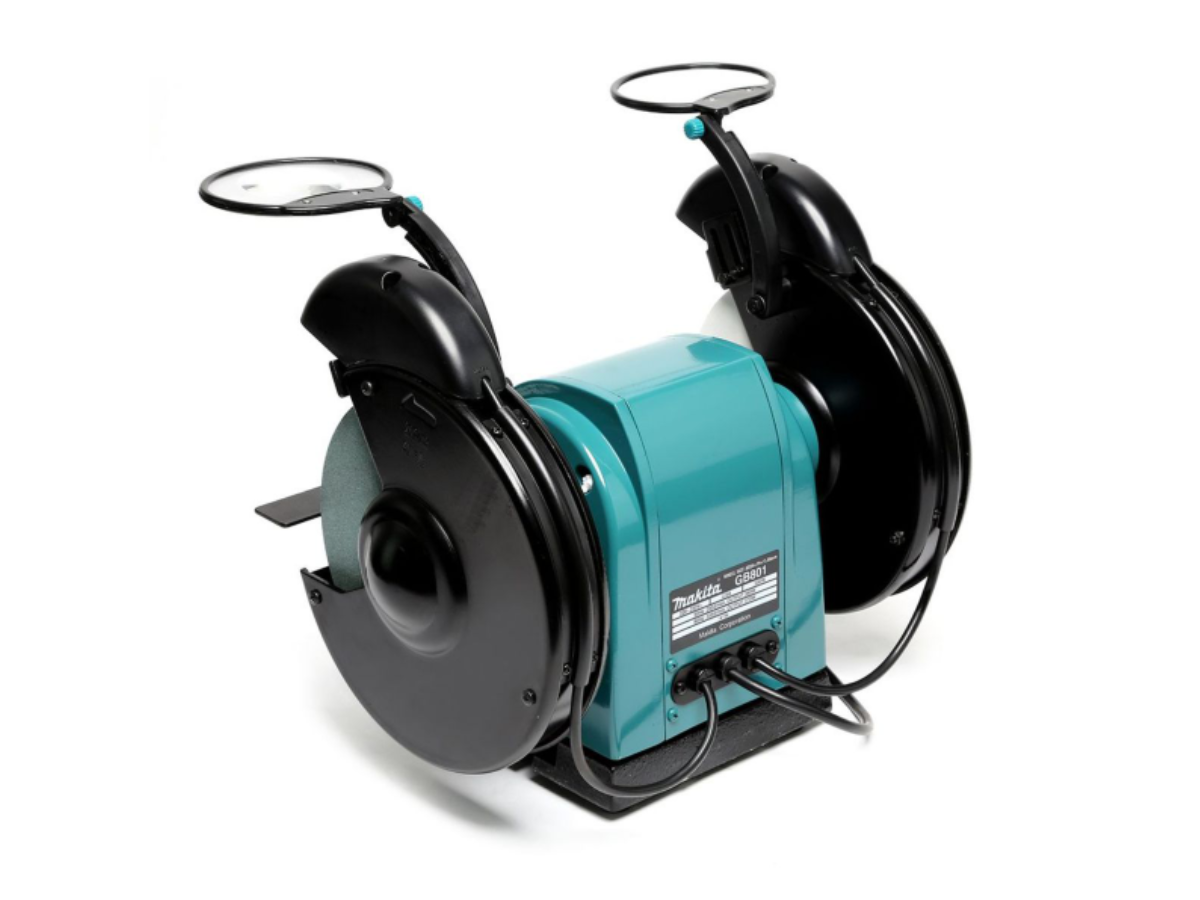 MAKITA เครื่องเจียรหินไฟ 3/4 แรงม้า ขนาด 8 นิ้ว (205 มม.) รุ่น GB-801 
