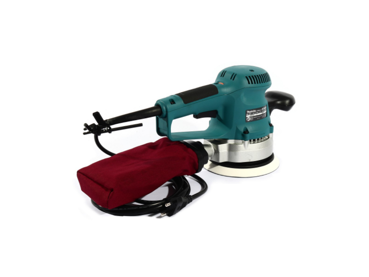 MAKITA เครื่องขัดกระดาษทรายกลมสั่นสุ่ม ขนาด 6 นิ้ว (150 มม. ) กำลังไฟ 310 วัตต์ รุ่น BO6030
