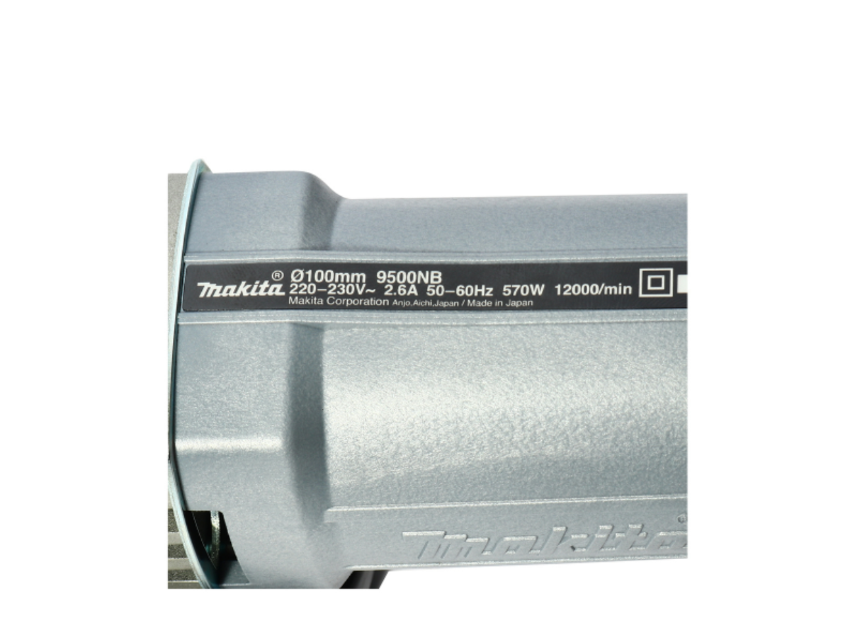 MAKITA เครื่องเจียรไฟฟ้า ขนาด 4 นิ้ว กำลังไฟ 570 วัตต์ รุ่น 9500NB