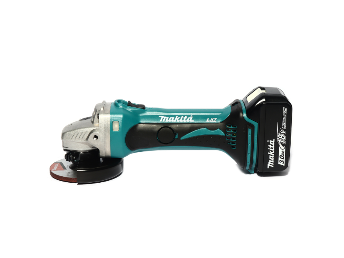 MAKITA เครื่องเจียไร้สาย 18 โวลต์ ขนาด 4 นิ้ว รุ่น DGA402RFE