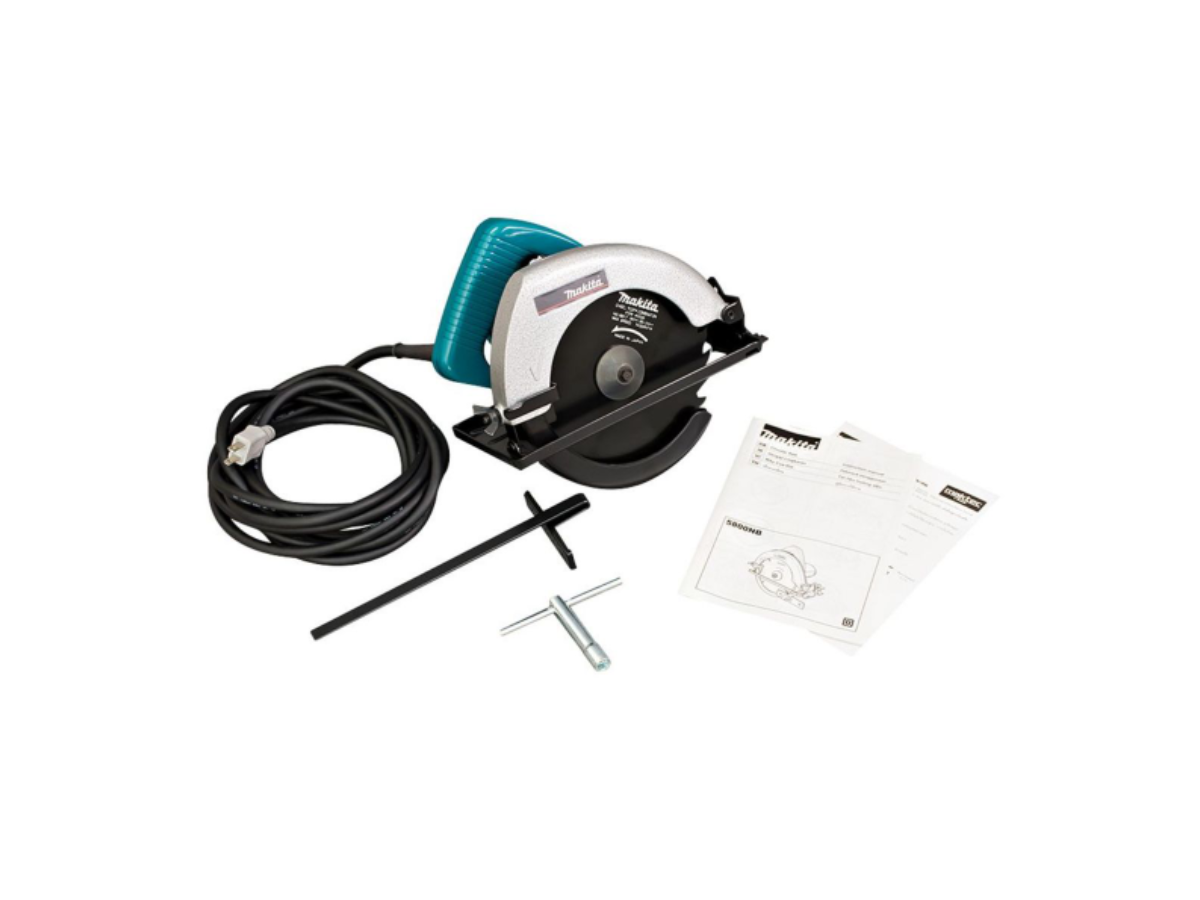 MAKITA เลื่อยวงเดือน ขนาด 7-1/8 นิ้ว (180 มม.) กำลังไฟ 900 วัตต์ รุ่น 5800NB