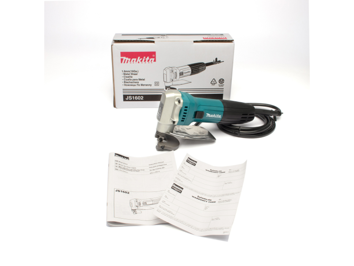 MAKITA กรรไกรไฟฟ้า ขนาด 1.6 มม. กำลังไฟ 380 วัตต์ รุ่น JS-1602