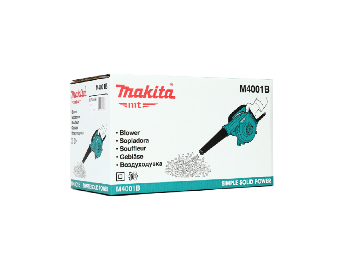 เครื่องเป่าลมไฟฟ้า MAKITA กำลังไฟ 600 วัตต์ รุ่น M4001B