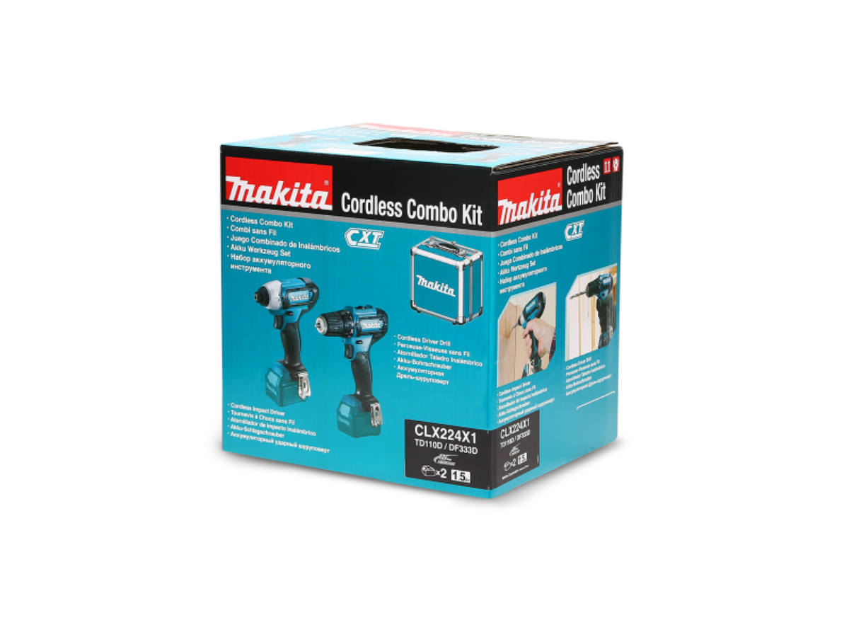 MAKITA ชุด COMBO KIT 12VMAX รุ่น CLX224X1